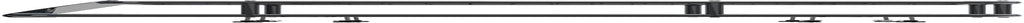 Car Roof Rack, 123 X 96 X 13.5Cm Universal Roofs Racks Pod Box Storage Basket Container Cars Accessories Transporting Storages, Clamp 80Kg Carrying Space Steel Black