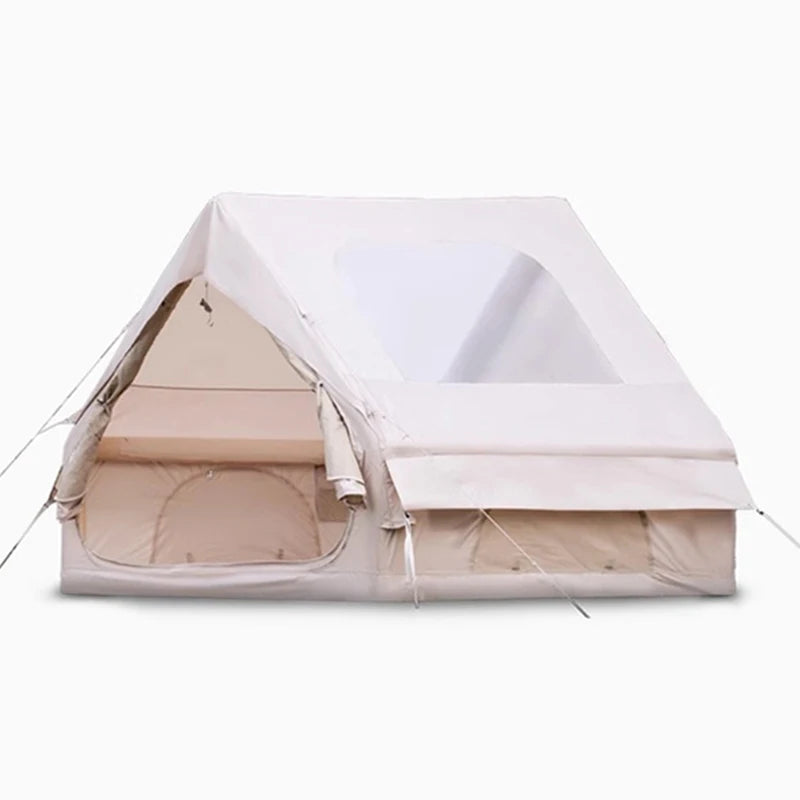 6.3M² Fully Automatic Inflatable Tent Outdoor Folding Cabin Quick Opening Family Tent Air Tent Waterproof