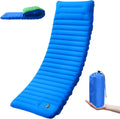 Extra Thick 4 Inch Camping Sleeping Pad Outdoor Camping Self-Inflating Mats Spliceable Hiking Fishing Sleeping Pad