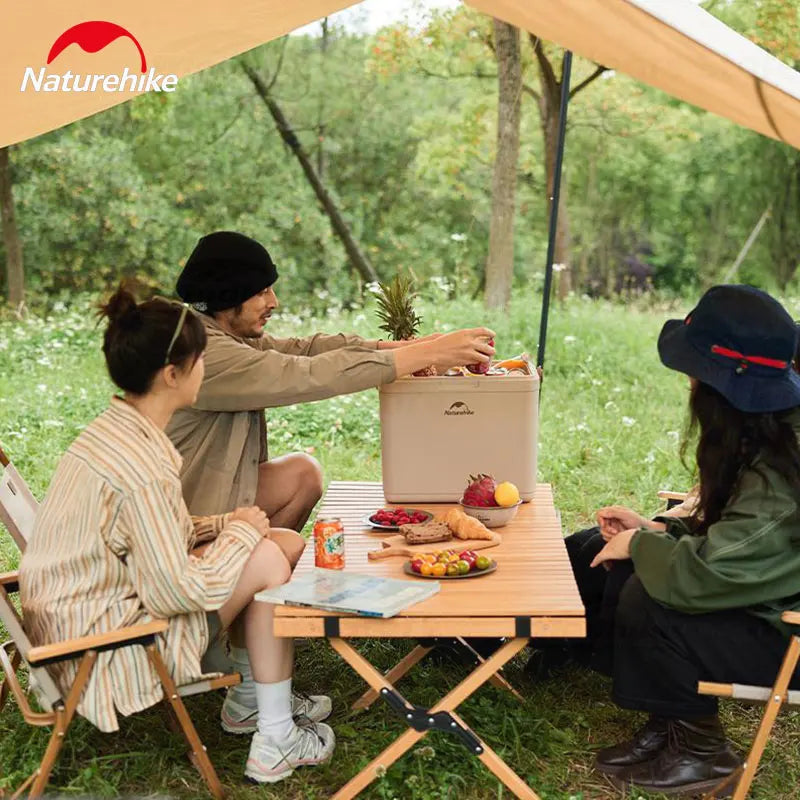Camping Cooler Box 13/24/33L 24H Cold Food Storage Boxes Beach Fridge Thermal Cooler for Beer Outdoor Ice Box Bucket