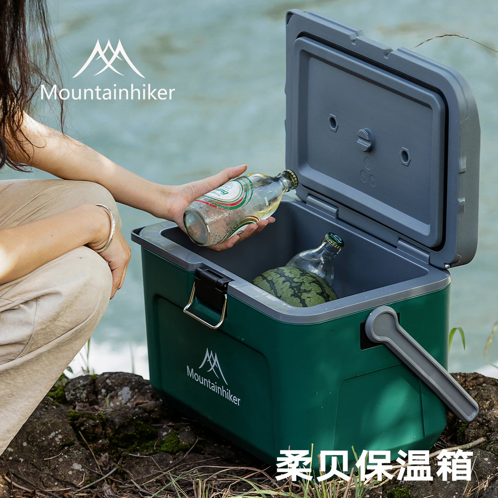 Outdoor Camping Cooler Box Mountainhiker 16L Portable PP Material Preserve Freshness Handheld Fridge Food Storage Insulated Box