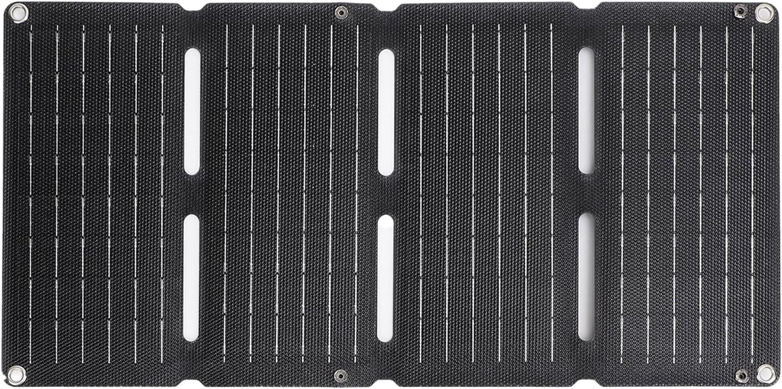 Solar Charger Power Bank Folding Camping Solar Panel Portable and Foldable Dual USB Foldable Portable Solar Panel,Efficient and Fast Folding, for Camping RV Fishing Portable Power Banks