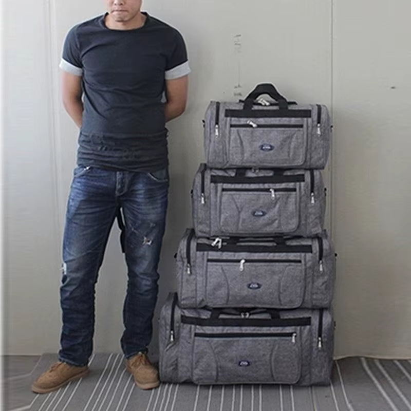 Oxford Waterproof Men Travel Bags Hand Luggage Big Travel Bag Business Large Capacity Weekend Duffle Travel Bag Fitness Bag