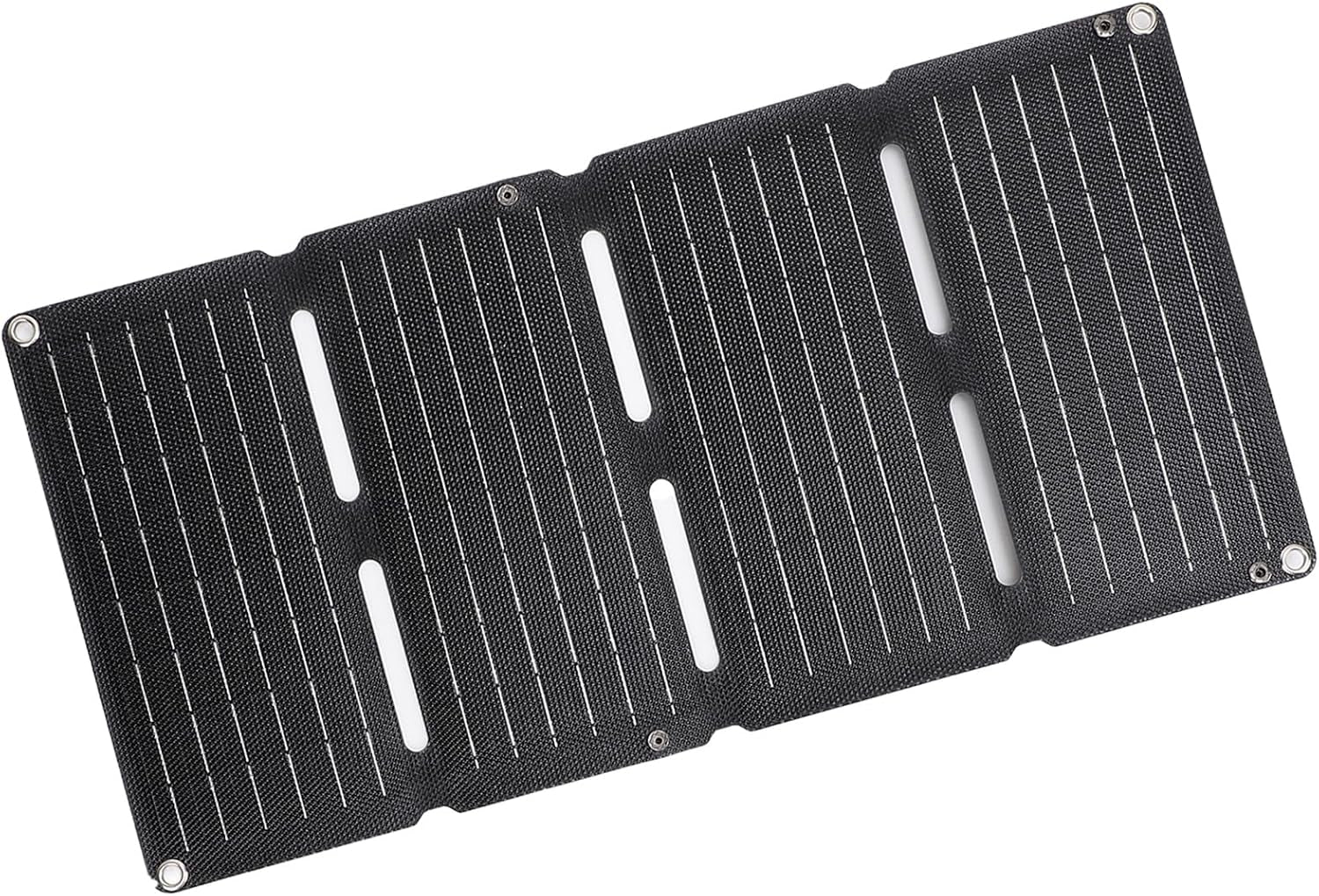 Solar Charger Power Bank Folding Camping Solar Panel Portable and Foldable Dual USB Foldable Portable Solar Panel,Efficient and Fast Folding, for Camping RV Fishing Portable Power Banks