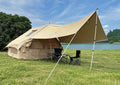 Portable All-Season Inflatable 4 Person Cabin House - Heavy Duty 600D Oxford Fabric