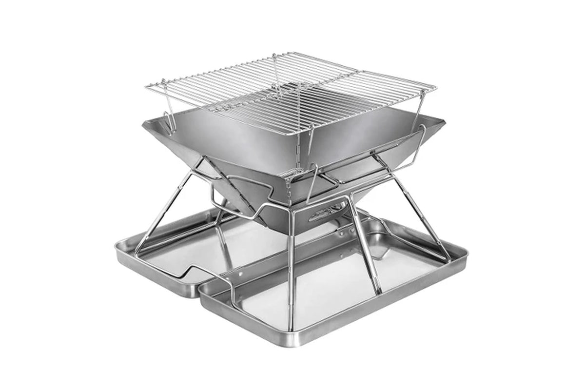 Moyasu Barbecue Camping Portable Stainless Steel Stove