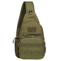 Outdoor Tactical Camouflage Kettle Chest Bag Men'S Hiking Backpack Nylon Hunting Fishing Camo Hiking Shoulder Bag