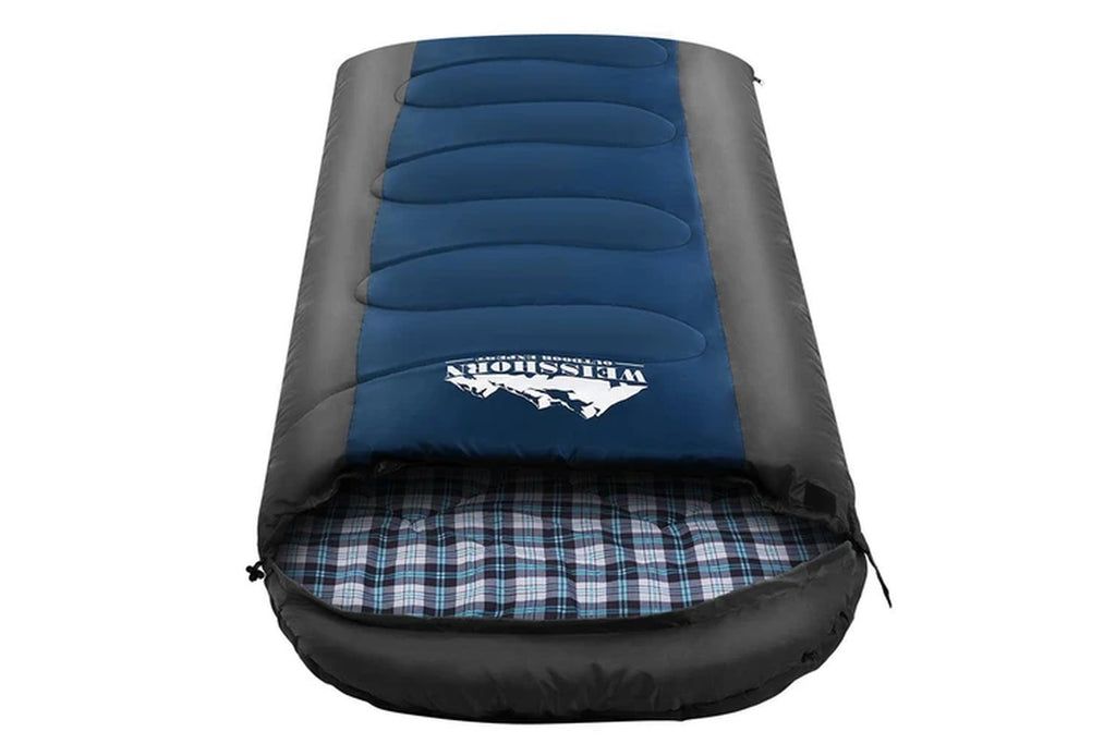 Sleeping Bag Single Thermal Camping Hiking Tent Blue -20?