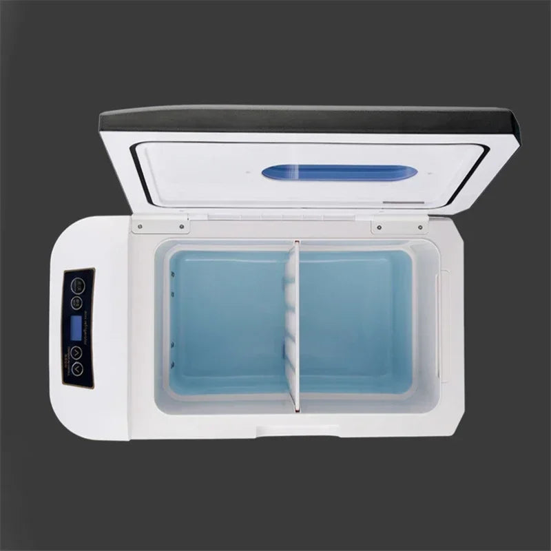 28L Car Home Refrigerator 12/24V Mini Fridges Freezer Cooler Heater Cooling & Warming Home Summer Outdoor Camping Refrigerator