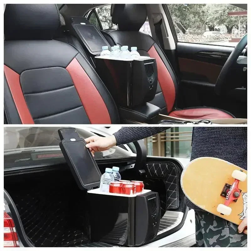 FDD 6L Car Refrigerator Mini Fridge Portable Freezer 12V DC Plug In Cooler