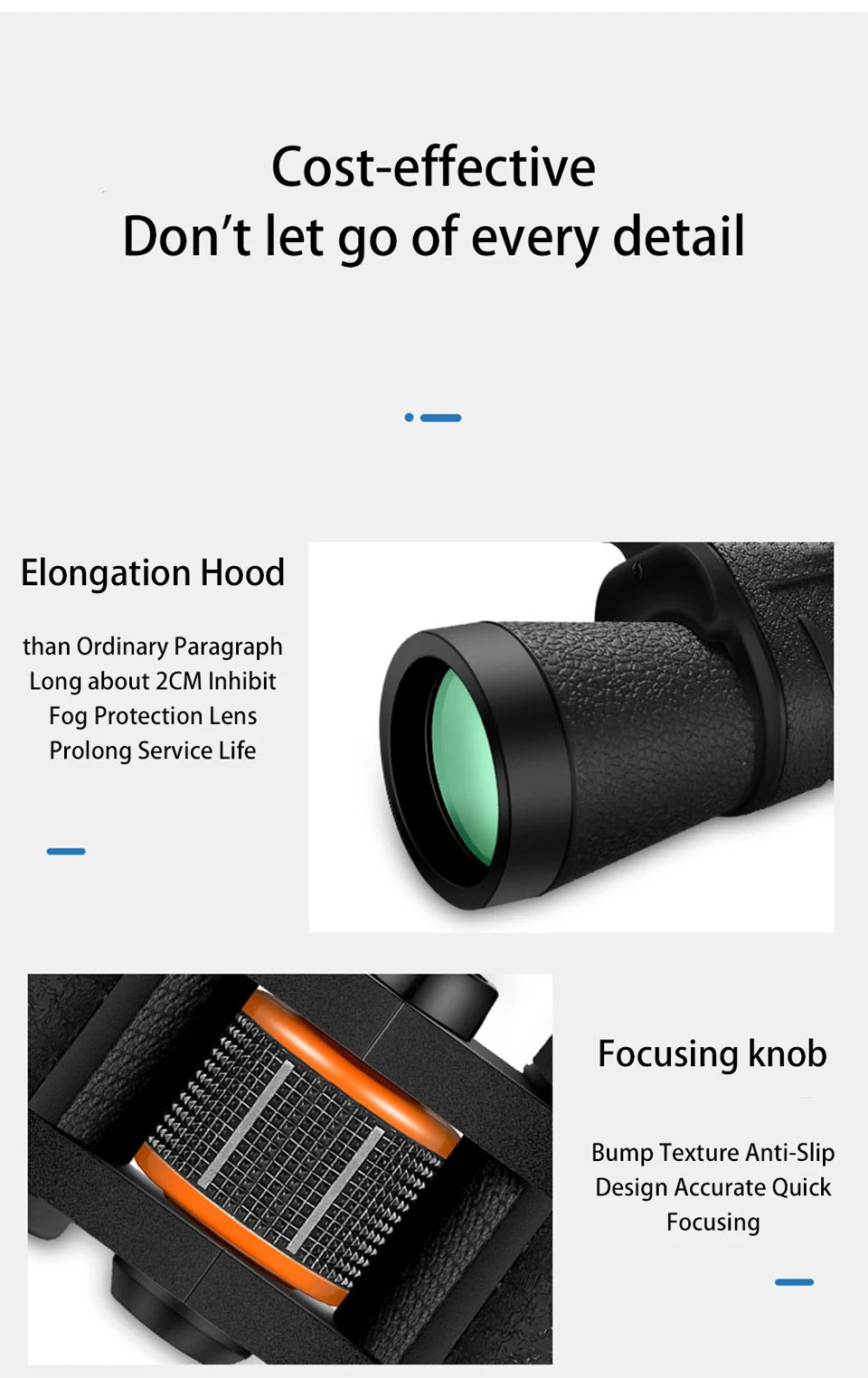 Powerful Telescope 20X50 Professional Binoculars Low Light BAK4-Prism Long Range Waterproof Military Hunting Camping Equipment