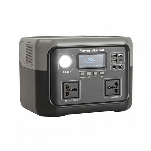 600W / 800W Portable Power Station 589Wh LiFePO4 Solar Generator