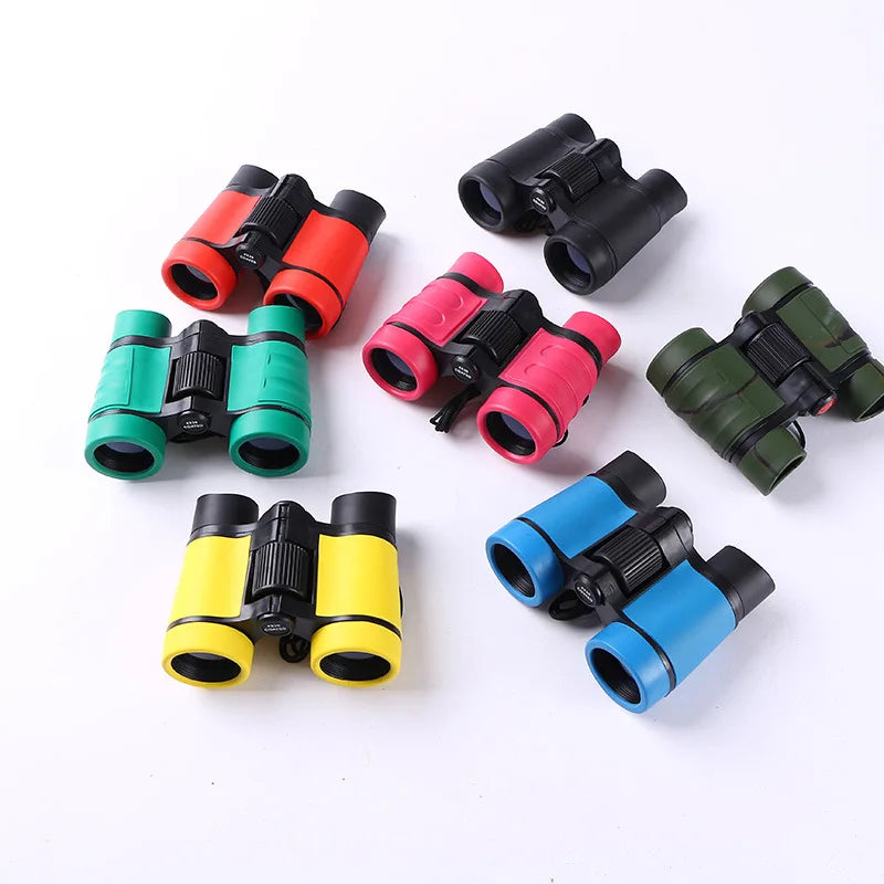 Kids Binoculars 4x30 Portable High-Magnification for Birdwatching, Outdoor Play, Educational Gifts for Boys & Girls