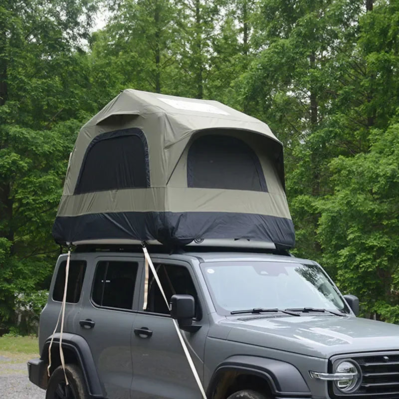 FDD High Quality Quick Opening Inflatable Roof Tent Multi Purpose For Self Driving Outdoor Camping