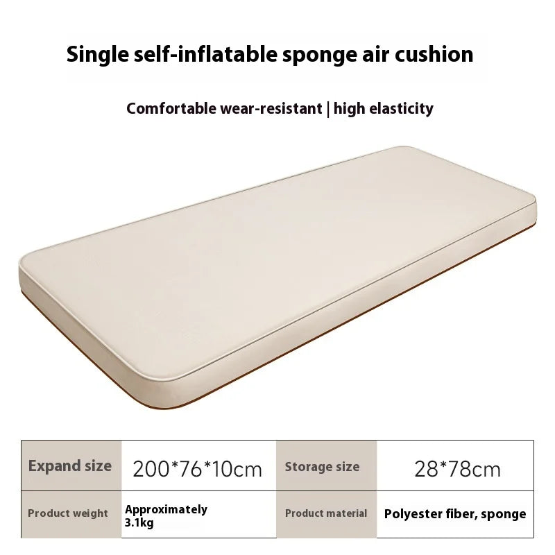 Lohas Camping Self-Inflating Mattress - 10cm Thick, Pump Option (1-2 Person)