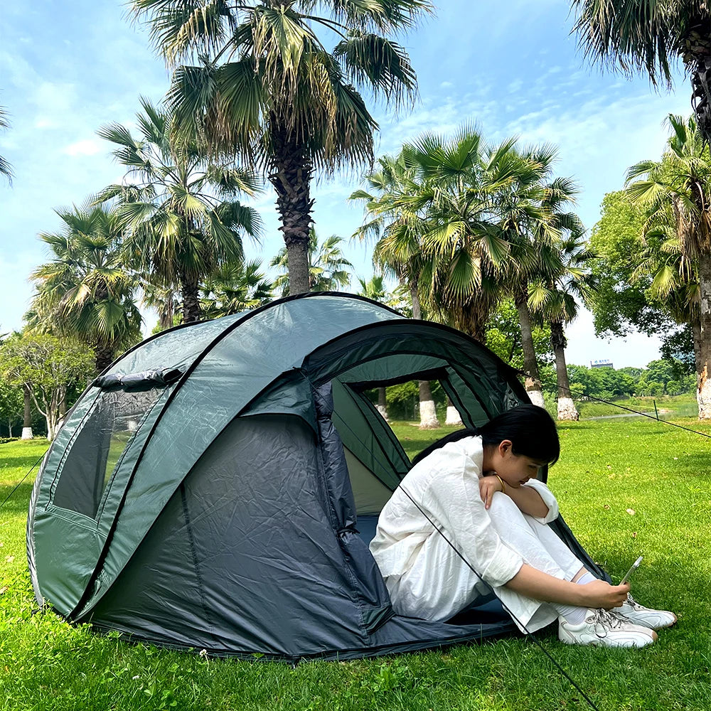LEZHI Quick Pop-Up Camping Tent 3-4 Person | Waterproof Boat Tent | Fair Dinkum Deals