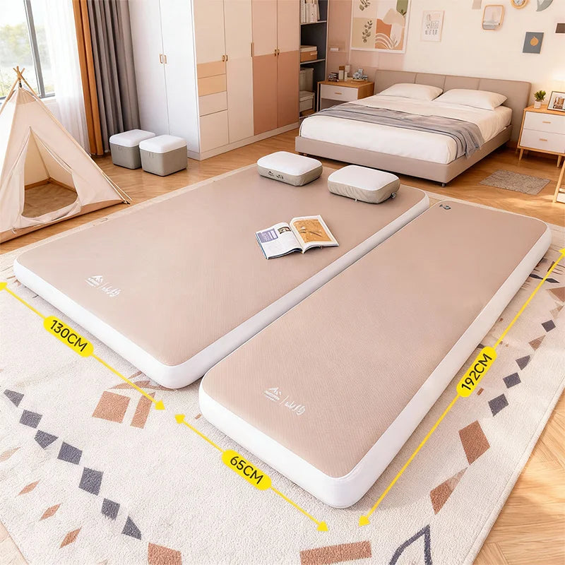 Self-Inflating Camping Mattress - 10cm Thick Sleeping Pad (1-2 Person)