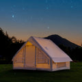 Mountainhiker 6.3m2 Inflatable Camping Tent - Quick-Setup 3-4 Person Cabin