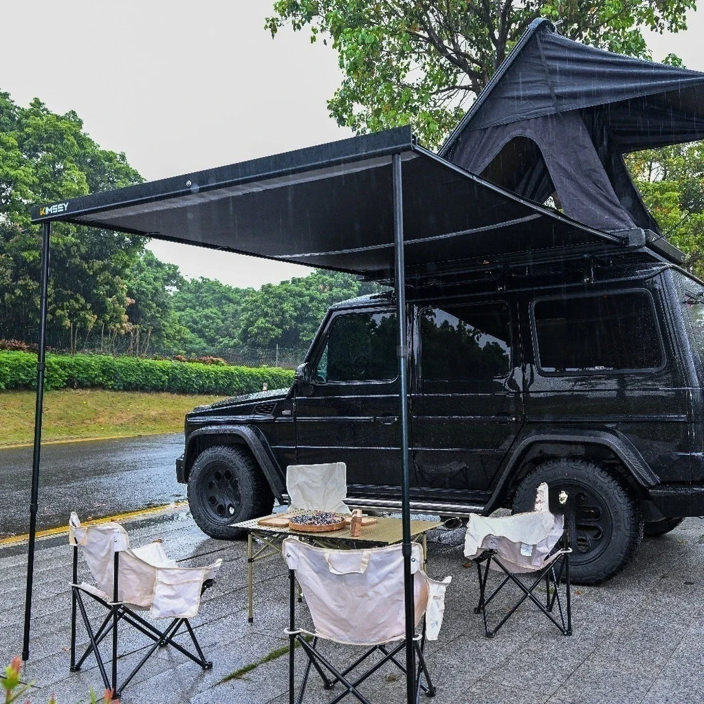 KIMSEY Aluminium Pop-Up Rooftop Tent | 4-Season Car Roof Tent