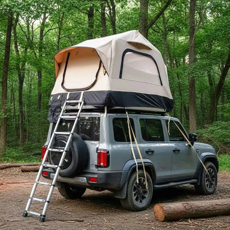 FDD High Quality Quick Opening Inflatable Roof Tent Multi Purpose For Self Driving Outdoor Camping