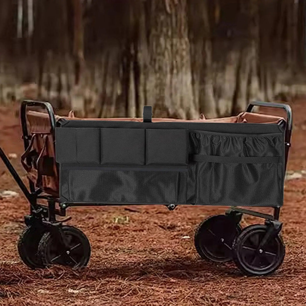 Folding Wagon Side Storage Bag — Multi-Pocket Oxford Cloth Organiser
