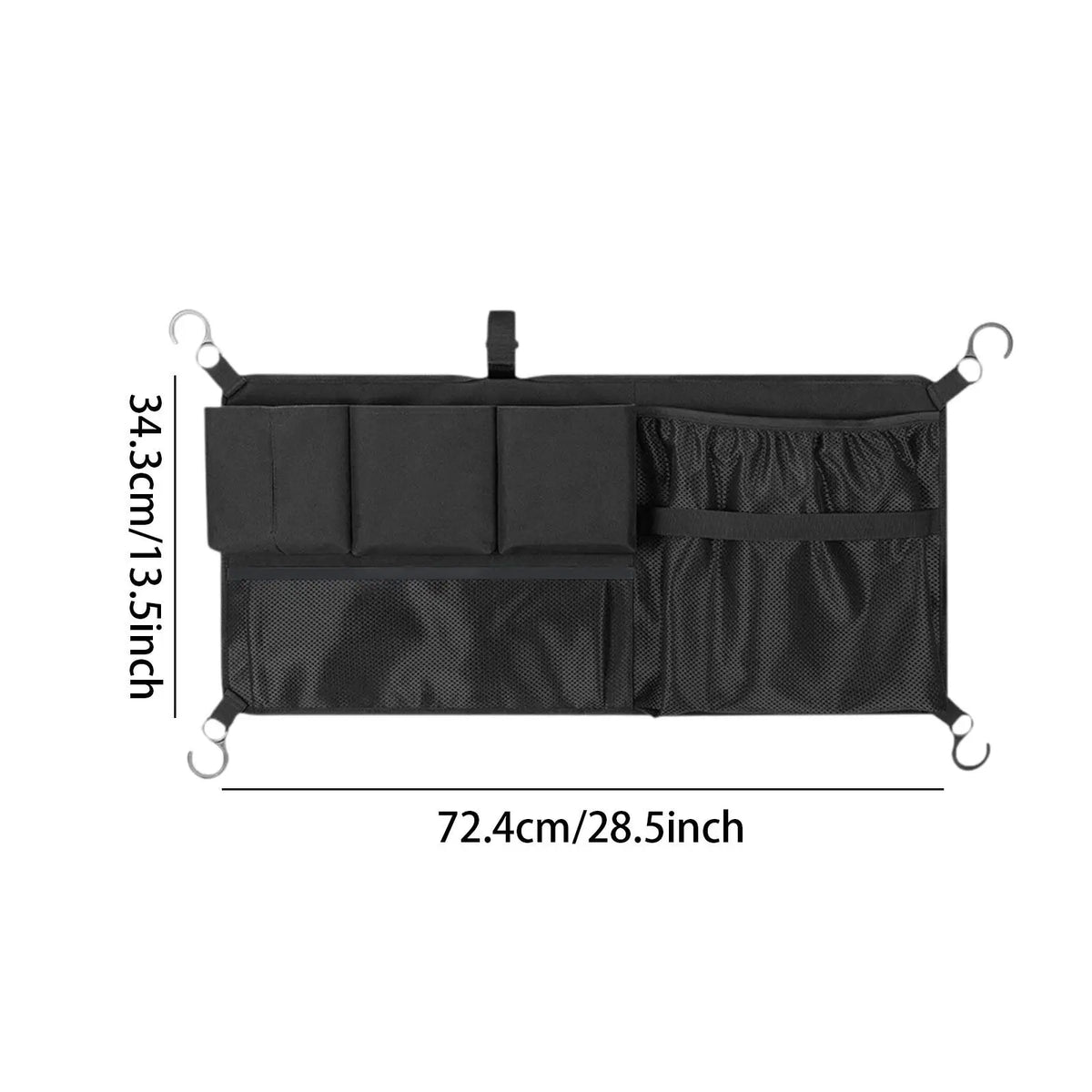 Folding Wagon Side Storage Bag — Multi-Pocket Oxford Cloth Organiser