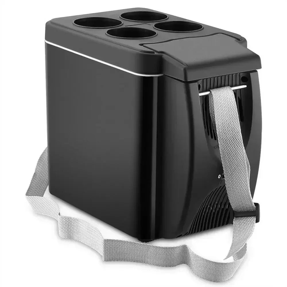 FDD 6L Car Refrigerator Mini Fridge Portable Freezer 12V DC Plug In Cooler