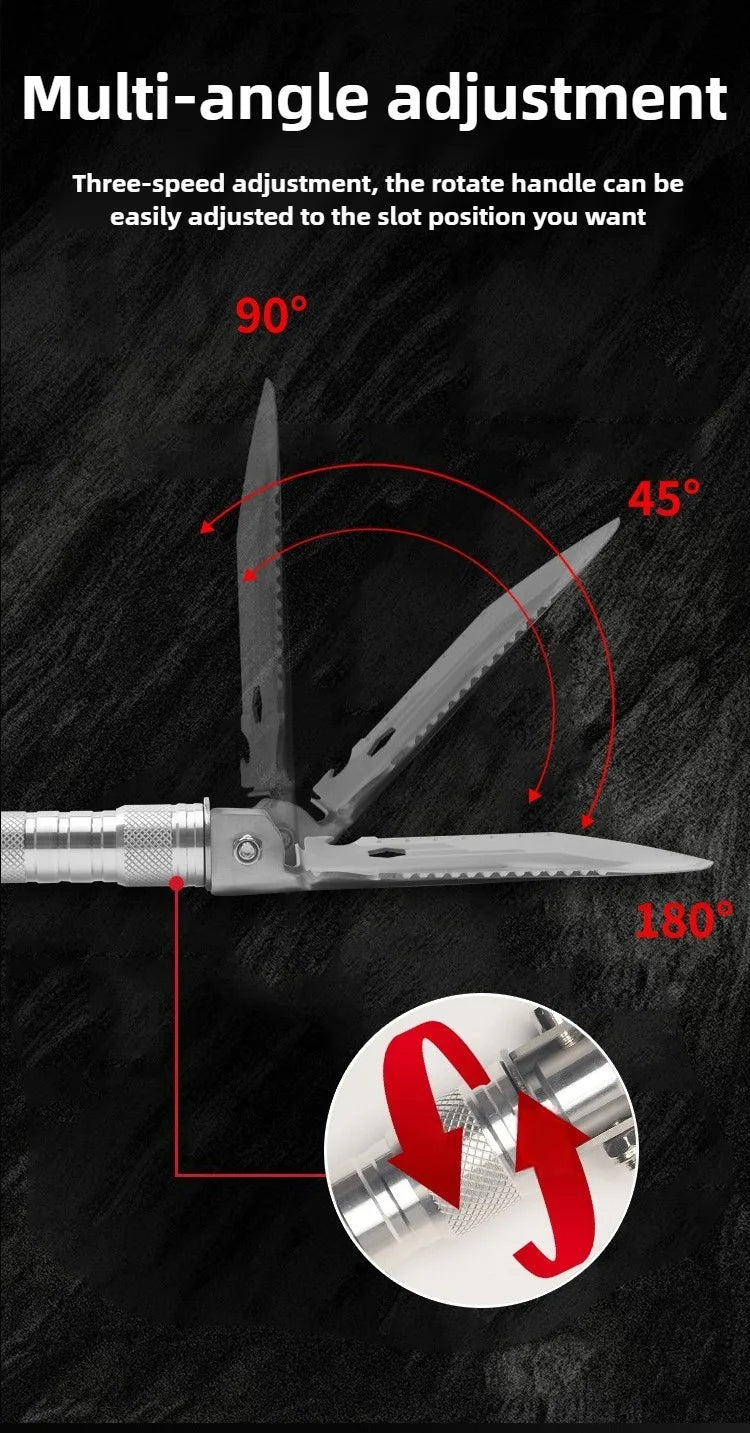 Multifunctional Shovel Folding Military Shovel Outdoor Survival Supplies Set Garden Tools Camping Accessories