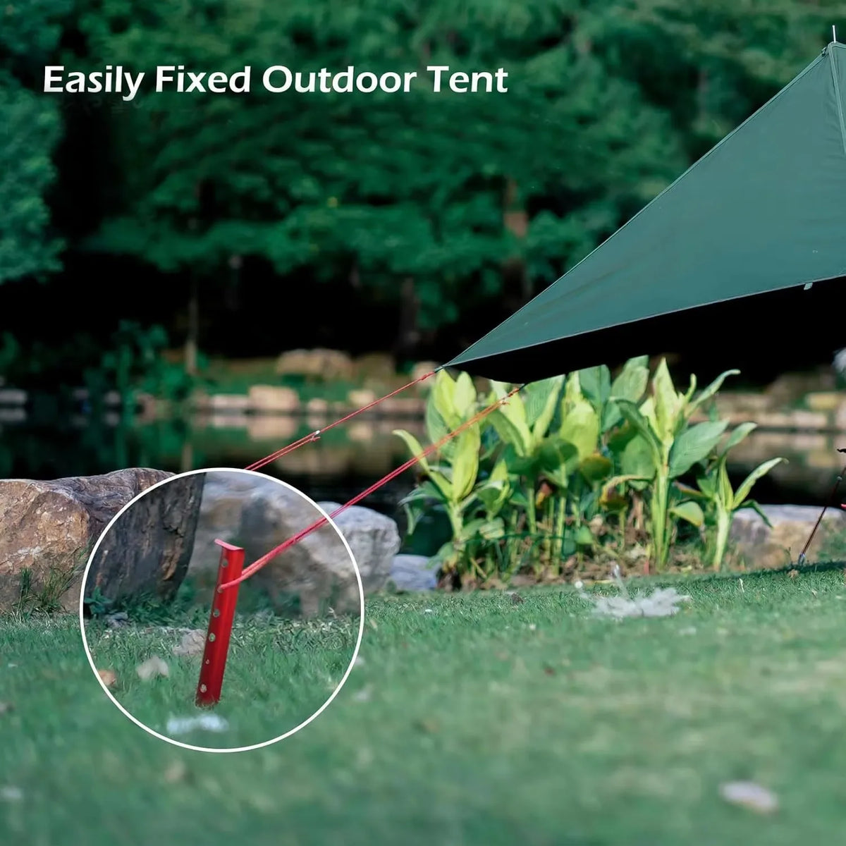 Heavy-Duty Aluminium Tent Stakes — 4, 6 or 8-Pack