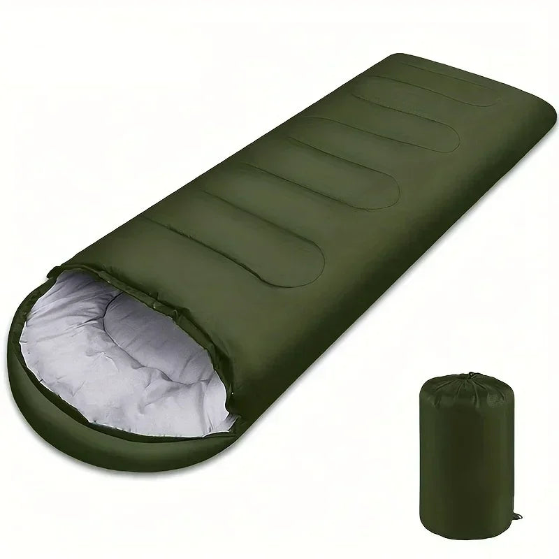 1 Pcs Camping Sleeping Bag Ultralight Waterproof 4 Season Warm Envelope Sleeping Bags For Outdoor Traveling Hiking Backpacking