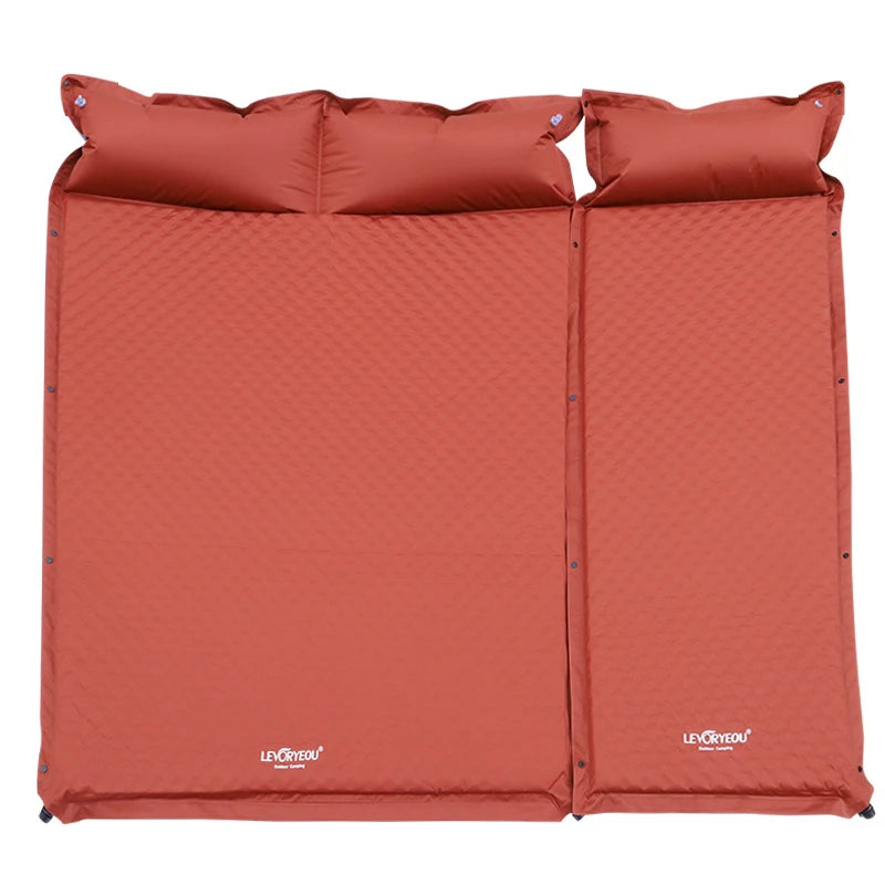 Self-Inflating Camping Mattress - 5cm Thick Sleeping Pad (1-3 Person)