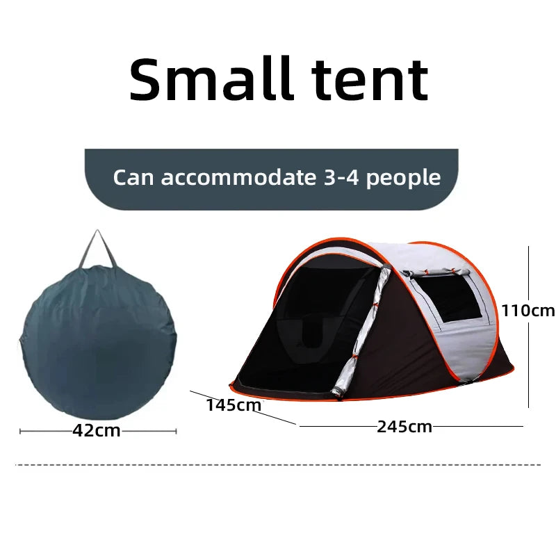 LEZHI Quick Pop-Up Camping Tent 3-4 Person | Waterproof Boat Tent | Fair Dinkum Deals