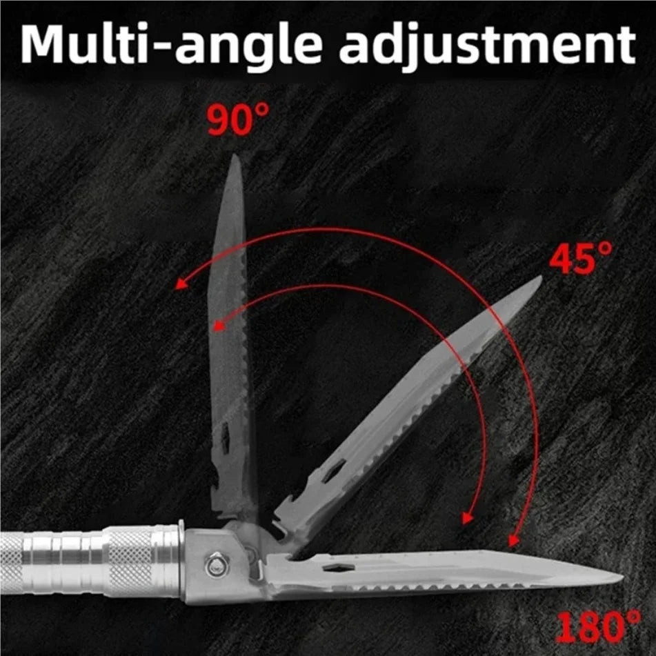 Multifunctional Shovel Folding Military Shovel Outdoor Survival Supplies Set Garden Tools Camping Accessories