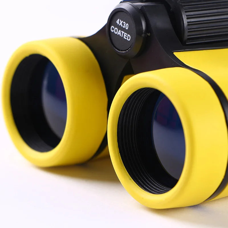 Kids Binoculars 4x30 Portable High-Magnification for Birdwatching, Outdoor Play, Educational Gifts for Boys & Girls