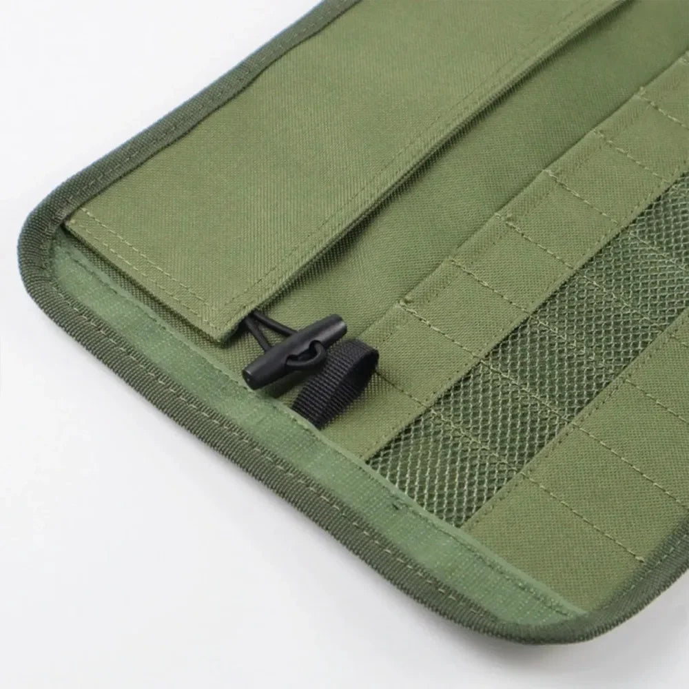Portable Roll Up Pouch Bag Outdoor Camping Cutlery Storage Bag Cutlery Storage Water Resistant Case For Forks Spoons Chopstick