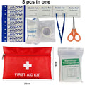 Portable EVA First Aid Kit Mini Waterproof Emergency Medical Bag for Car Travel Camping Home Outdoor Survival