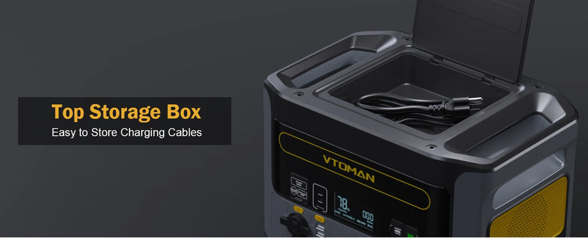 VTOMAN FlashSpeed 1500 Portable Power Station ,1548Wh LiFePO4 Battery Sine Wave