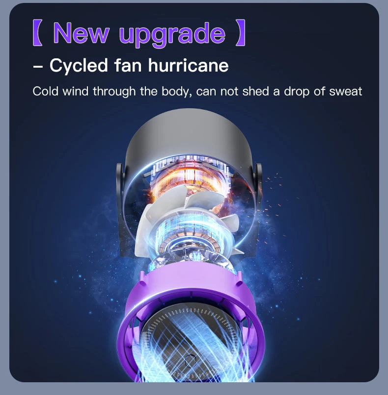 TINSOL Multi-Function Electric Fan Air Circulator, Wireless Portable Home Silent Ventilator desktop Wall Ceiling Fan, Air Cooler