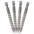 Titanium Tent Pegs — Ultralight V-Shape Stakes (4-Pack or 6-Pack)
