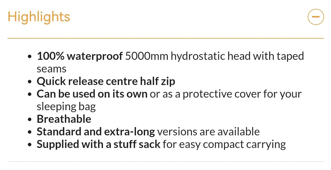 Compact Special Forces Heavy Duty Sleeping Bag