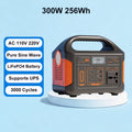 Gaiaray Portable Power Station 100W 200W 300W 500W Pure Sine Wave Solar Generator 110V/220V UPS LiFePO4 Power Plant For Camping