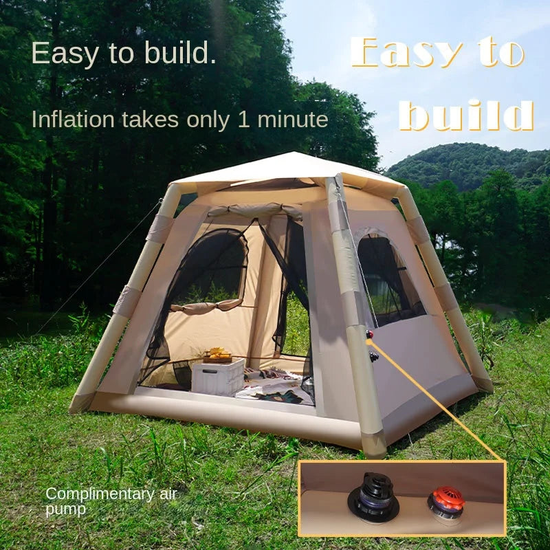 Automatic Pop-Up Rainproof Camping Tent - Inflatable Air Tent