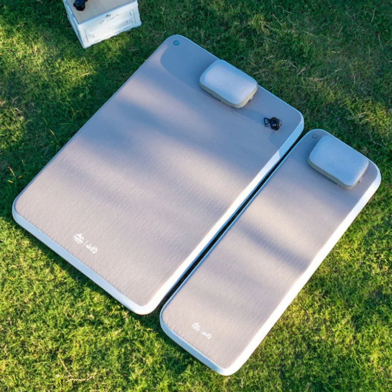 Self-Inflating Camping Mattress - 10cm Thick Sleeping Pad (1-2 Person)