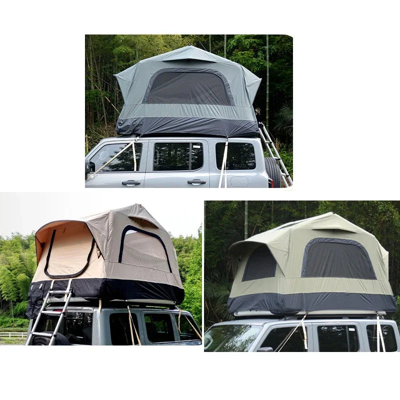 FDD High Quality Quick Opening Inflatable Roof Tent Multi Purpose For Self Driving Outdoor Camping