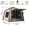 Electric Inflatable Camping Tent - Quick Auto-Pitch Family Tent