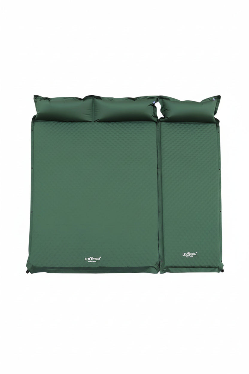 Self-Inflating Camping Mattress | 5cm Thick Sleeping Pad, 1–3 Person