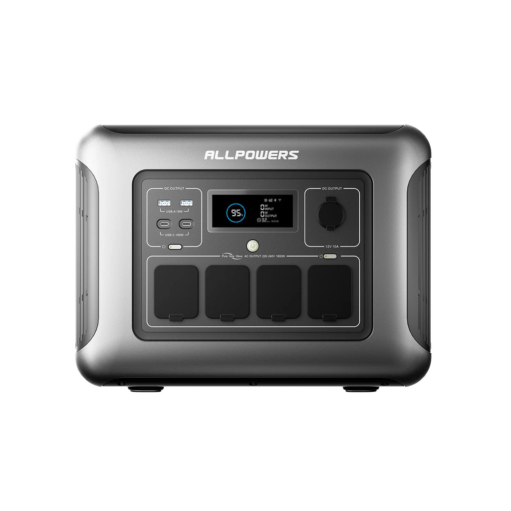 ALLPOWERS R1500 LITE Power Station — 1056Wh LiFePO4, 1600W (3200W Peak)