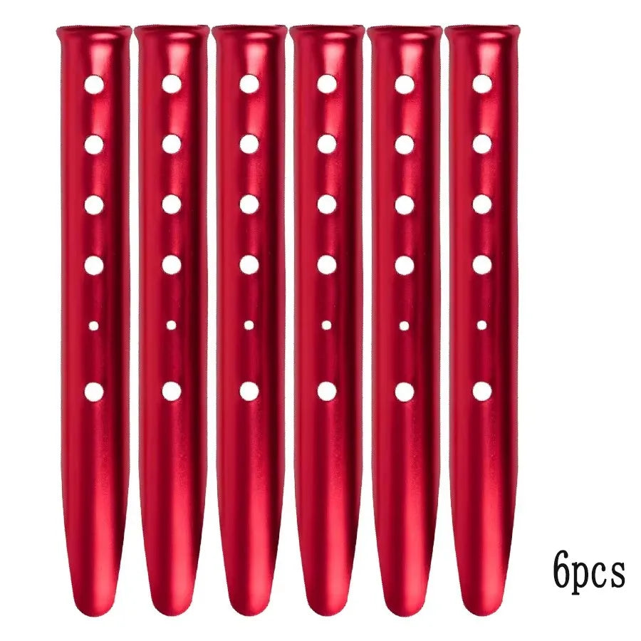 Heavy-Duty Aluminium Tent Stakes — 4, 6 or 8-Pack