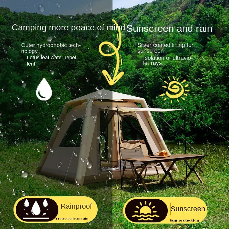 Automatic Pop-Up Rainproof Camping Tent - Inflatable Air Tent