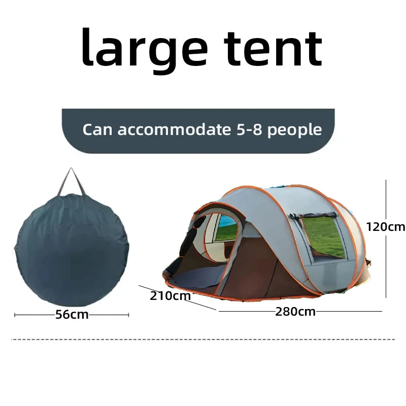 LEZHI Quick Pop-Up Camping Tent 3-4 Person | Waterproof Boat Tent | Fair Dinkum Deals
